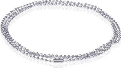 LGT Jewels Dogtag ketting Edelstaal 2mm-65cm