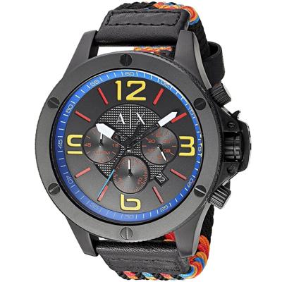 Horlogeband Armani Exchange AX1526 Canvas Multicolor 22mm