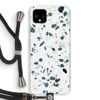 Terrazzo N°2: Pixel 4 XL Transparant Hoesje met koord