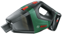 Bosch Groen UniversalVac 18 | Accu Handstofzuiger | 18 V | 0.5 L | Incl. accupack en lader | In doos - 06033B9103