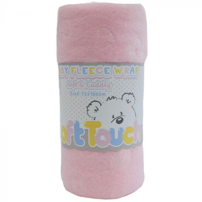 Soft Touch fleece deken meisjes 75 x 100 cm polyester