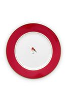 Pip Studio Love Birds Ontbijtbord Rood 21 cm