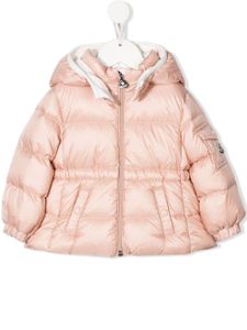 Moncler Enfant doudoune à fermeture zipée - Rose