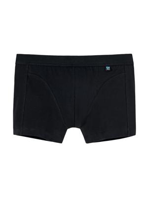Schiesser - Long Life Cotton - Short - zwart, Maat:XL