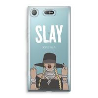 Slay All Day: Sony Xperia XZ1 Compact Transparant Hoesje