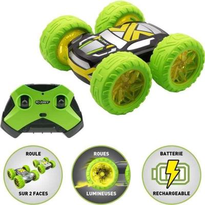 Afstandsbediening auto - EXOST - 360 CROSS FLASH - 1:18 - Groen