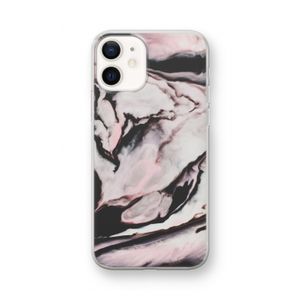 Roze stroom: iPhone 12 mini Transparant Hoesje