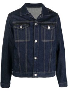 Billionaire veste Institutional en jean - Bleu