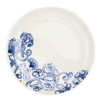 Riviera Maison - Amalfi Dinner Plate - Blauw | White