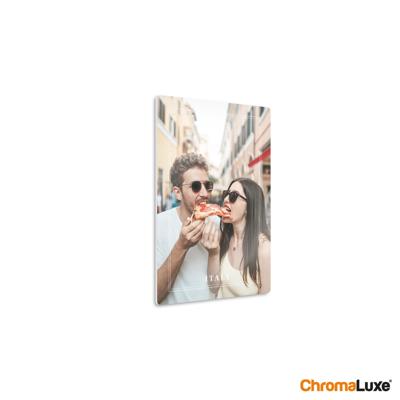 Foto op aluminium afdrukken - Wit (ChromaLuxe) - 10 x 15 cm