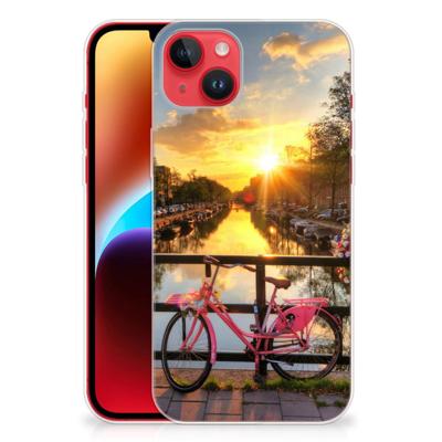 iPhone 14 Plus | Silliconen Back Cover | Amsterdamse Grachten