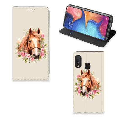 Smartphone hoesje voor Samsung Galaxy A20e Paard