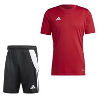 adidas Tabela Trainingsset Rood Wit Zwart