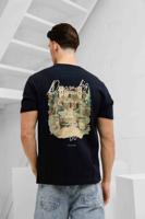 Pure Path 26010116 T-Shirt Heren Donkerblauw - Maat S - Kleur: Donkerblauw | Soccerfanshop