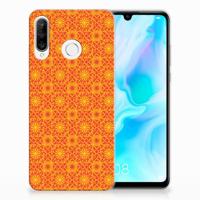Huawei P30 Lite | TPU bumper | Batik Oranje