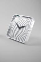 Sigel si-wu120 wandklok artetempus opta white met quartz uurwerk Sigel si-wu120 wandklok artetempus opta white met quartz uurwerk