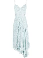 ERDEM robe Melora en dentelle - Bleu