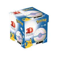 Ravensburger 3d puzzel pokémon heat ball, 54st.