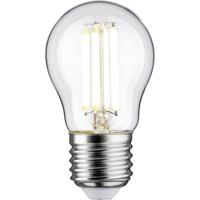 Paulmann 29214 LED-lamp Energielabel A (A - G) E27 Kogel 4 W Neutraalwit (Ø x h) 45 mm x 80 mm 1 stuk(s)