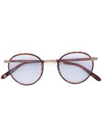 Garrett Leight lunettes Wilson - Marron