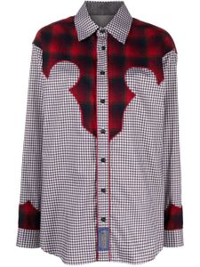 Maison Margiela chemise Pendleton - Marron