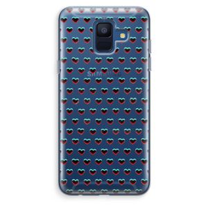 Hartjes: Samsung Galaxy A6 (2018) Transparant Hoesje
