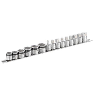 Facom Set van 15 Magnetische Aftapbits en Doppen op Rek - MB-J15