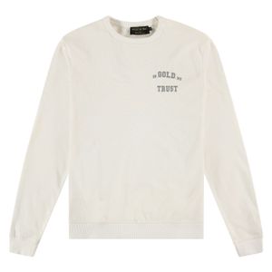 In Gold We Trust Reflective Crewneck White - Maat XXL - Kleur: Wit | Soccerfanshop