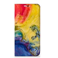 Bookcase Samsung Galaxy A23 Watercolor Dark - thumbnail