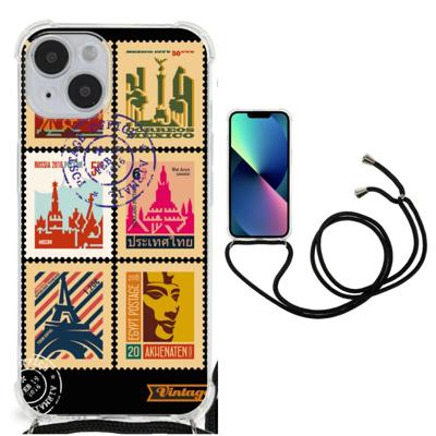 iPhone 14 Telefoonhoesje met valbescherming Postzegels iPhone 14 Telefoonhoesje met valbescherming Postzegels