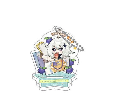 Genshin Impact Genshin Fes 2021 Acrylic Figure & Keychain Paimon 9 cm - Damaged packaging