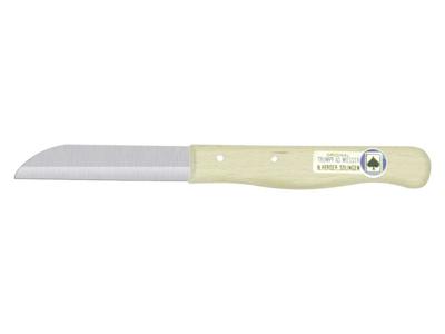 H.H schilmes blank hout recht rvs 10st