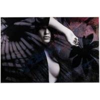 PTMD glasschilderij exclusive art shady lady by monk 150 x 100 cm