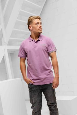 Iceberg Basic Polo Heren Paars - Maat S - Kleur: GroenPaars | Soccerfanshop