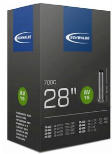 Schwalbe 10427340 fiets binnenband Schrader-ventiel 28" 18 - 28 mm