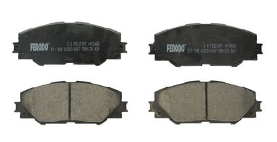 Remblokken set FDB4136