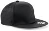 Beechfield CB610 5 Panel Snapback Rapper Cap - Black - One Size