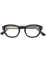 DSQUARED2 EYEWEAR lunettes de vue à logo imprimé - Noir