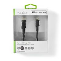 Apple Lightning Cable | Apple Lightning 8-Pin Male - USB-C | 2.0 m | Black - thumbnail