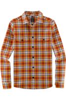 OLYMP Casual Modern Fit Overhemd oranje, Ruit - thumbnail