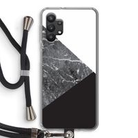 Combinatie marmer: Samsung Galaxy A32 5G Transparant Hoesje met koord