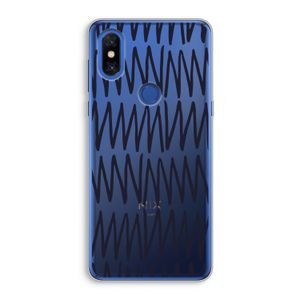 Marrakech Zigzag: Xiaomi Mi Mix 3 Transparant Hoesje