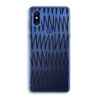 Marrakech Zigzag: Xiaomi Mi Mix 3 Transparant Hoesje