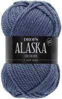 Drops Alaska Uni Colour 057 Denimblauw