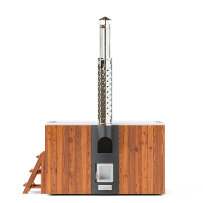 PolarSpa Elite Quattro houtgestookte hottub - 4 personen