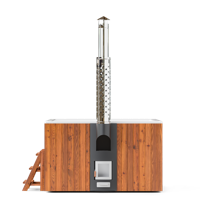 PolarSpa Elite Quattro houtgestookte hottub - 4 personen