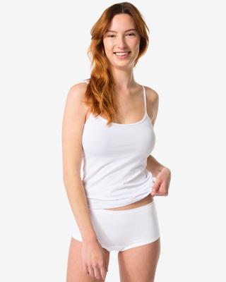 HEMA Damesboxer perfect comfort katoen wit (wit)
