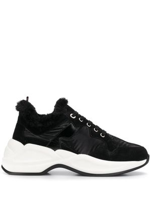 Tosca Blu baskets bicolores - Noir