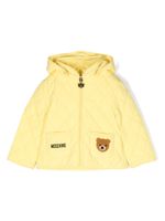 Moschino Kids doudoune à logo Teddy Bear - Jaune - thumbnail