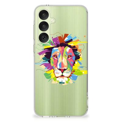 Samsung Galaxy A35 Telefoonhoesje met Naam Lion Color Samsung Galaxy A35 Telefoonhoesje met Naam Lion Color